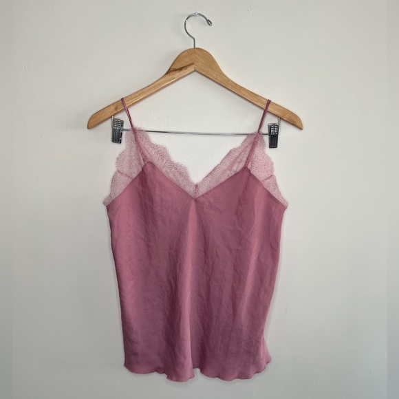 Victorias Secret Silky Lace Top - Picture 2 of 4